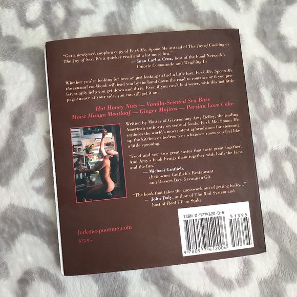 Fork Me, Spoon Me The Sensual Cookbook Amy Reiley aphrodisiac recipe book - Picture 2 of 6